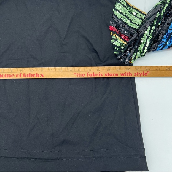 Vylette Rainbow Sequin Bomber Jacket – Size M‎ – NWT – Kohl’s – $68 MSRP - Picture 10 of 12